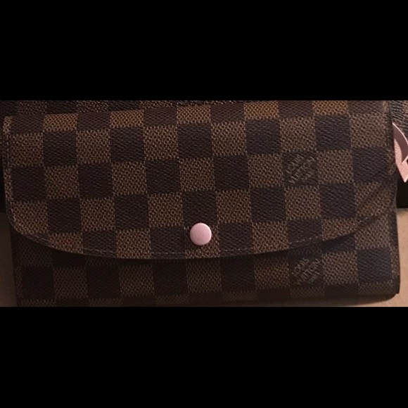 Louis Vuitton Handbags - S🚫LD‼️ LV Emilie Wallet 💯 Authentic w/receipt Damier Ebene (Rose Ballerine)